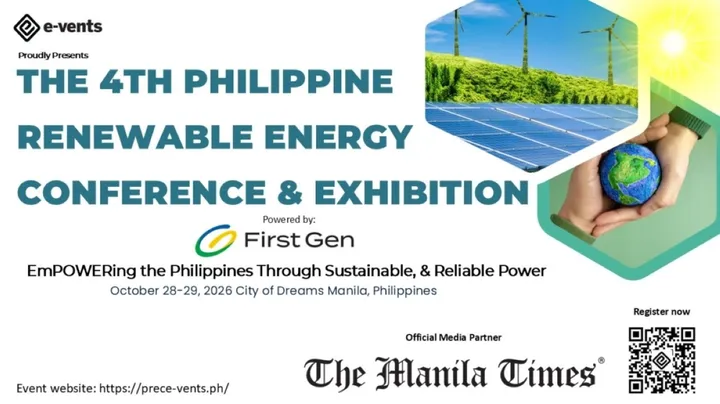 Poster for The 4th Philippine Renewable Energy Conference & Exhibition 2026