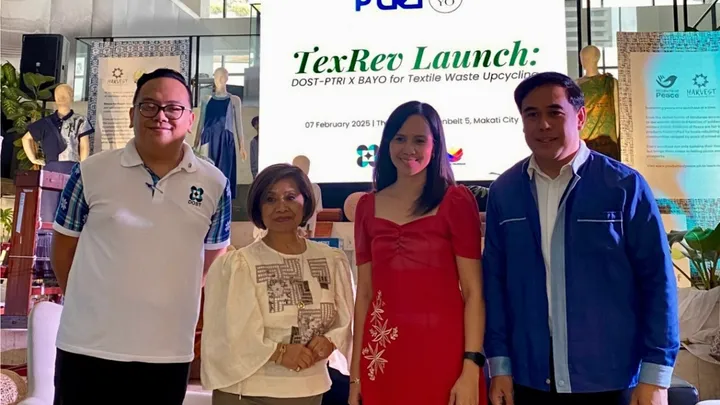 Poster for Textile Revitalized (TexRev) Project Launch