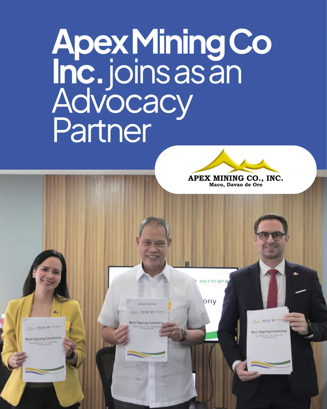 Apex Mining Co Inc. joins as an Advocacy Partner