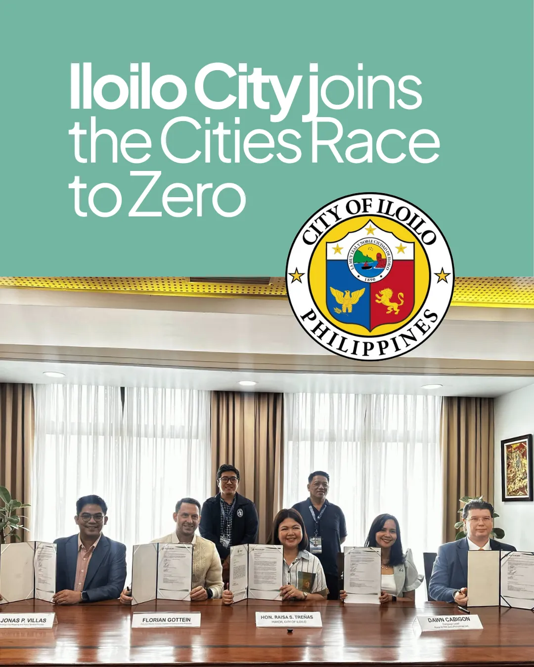 Iloilo City joins the Cities Race to Zero